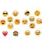 144 2" Temporary Emoticon Tattoos - 16 Assorted Emoticon Styles - Fun Gift, Party Favors, Party Toys, Goody Bag Favors